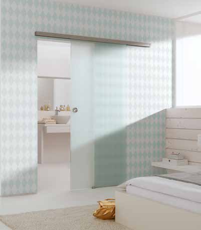 System Przesuwny Naścienny Premium Glass