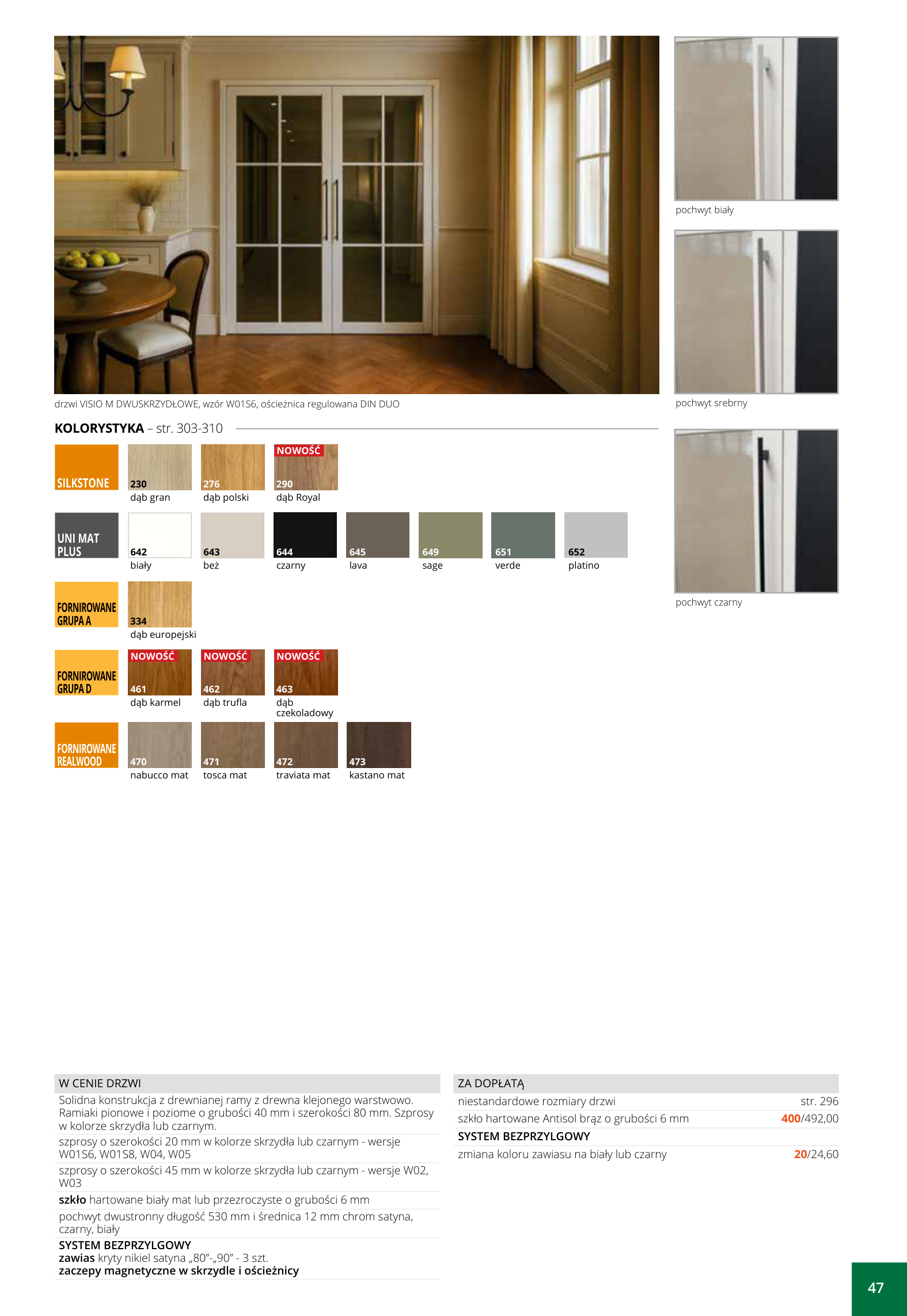 VISIO M dwuskrzydłowe