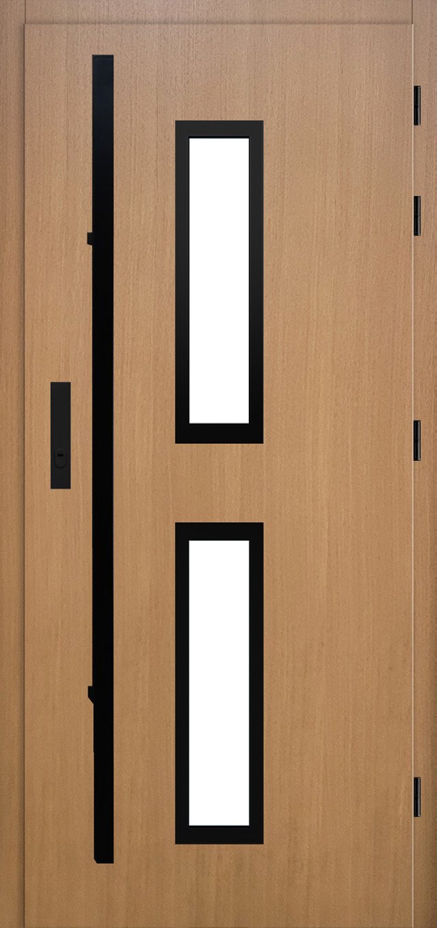 CERES VARIO V00 (transparent paints, silver hardware + silver solid handle with button)