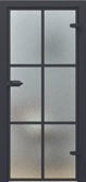 PORTA GLASS matowa-szprosy-w3
