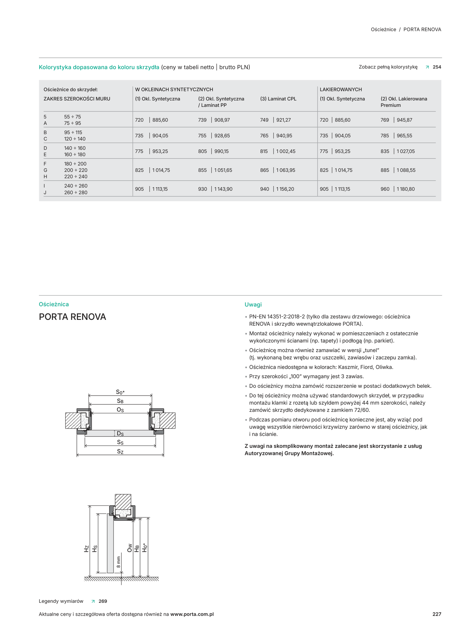 PORTA SYSTEM HYDRO PROTECT™ / PORTA SYSTEM ELEGANCE HYDRO PROTECT™