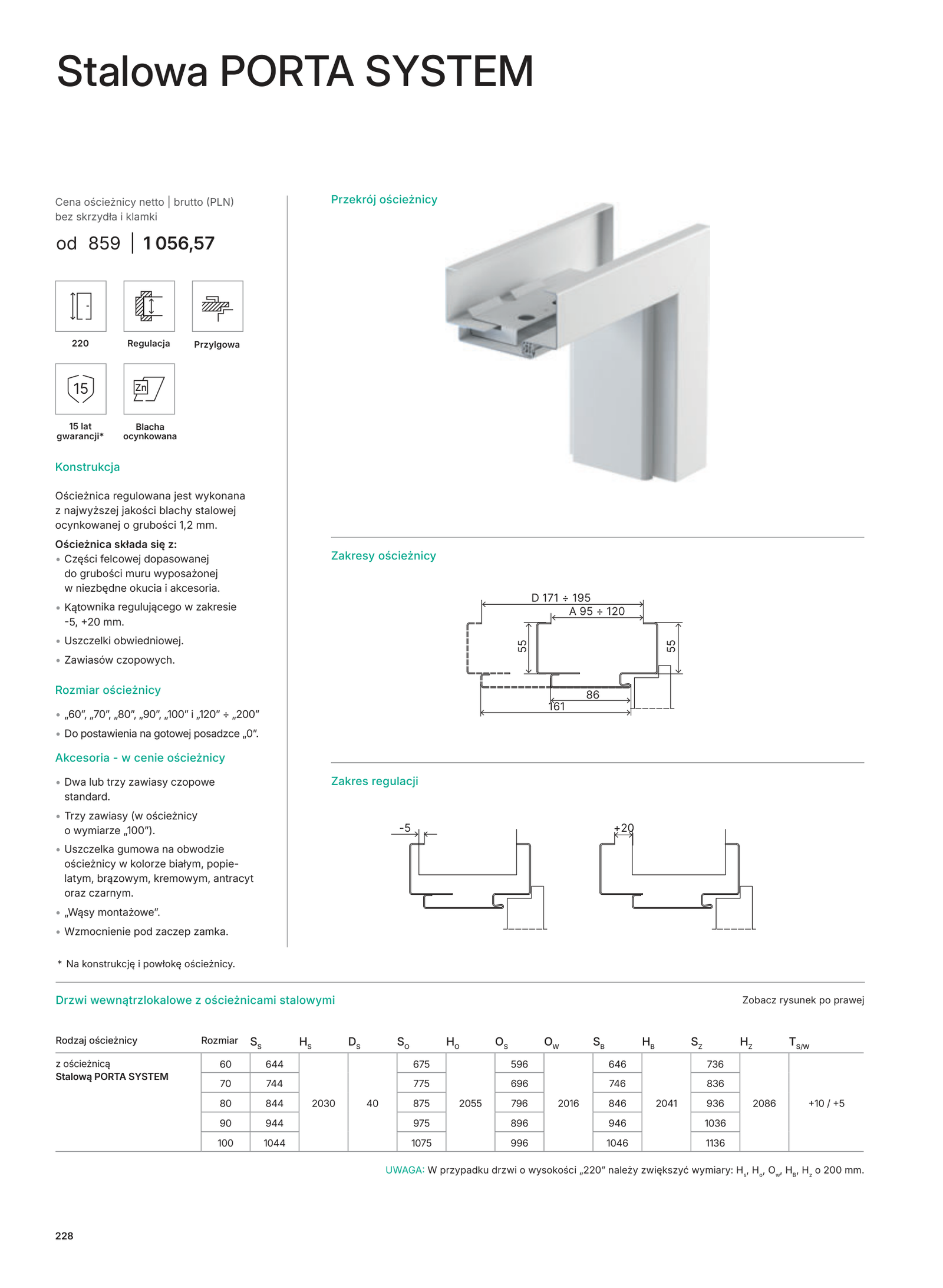 PORTA SYSTEM HYDRO PROTECT™ / PORTA SYSTEM ELEGANCE HYDRO PROTECT™