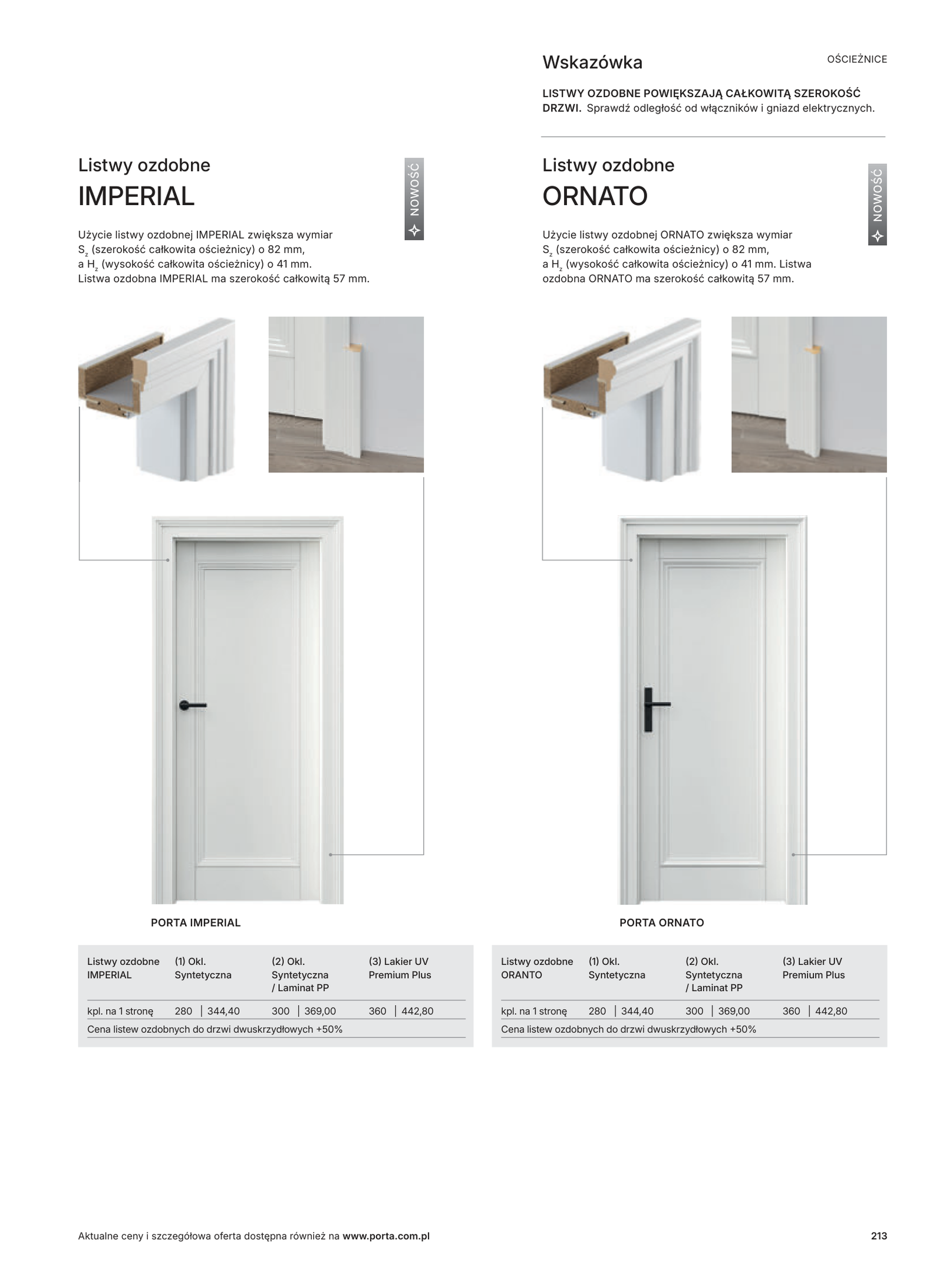 PORTA SYSTEM HYDRO PROTECT™ / PORTA SYSTEM ELEGANCE HYDRO PROTECT™