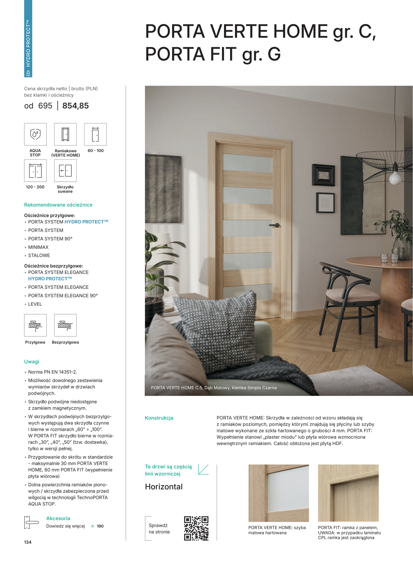 PORTA VERTE HOME gr. C