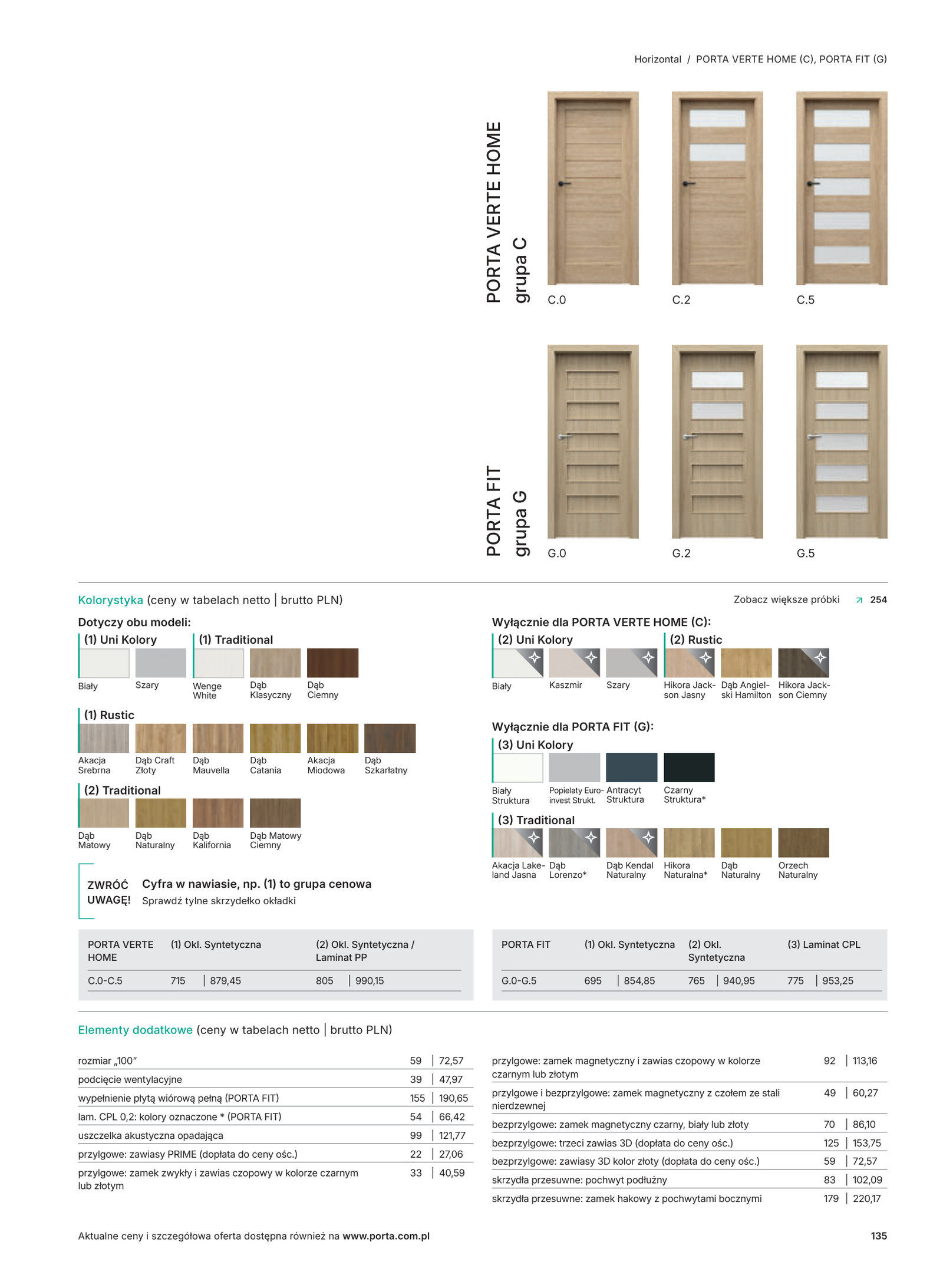 PORTA VERTE HOME gr. C