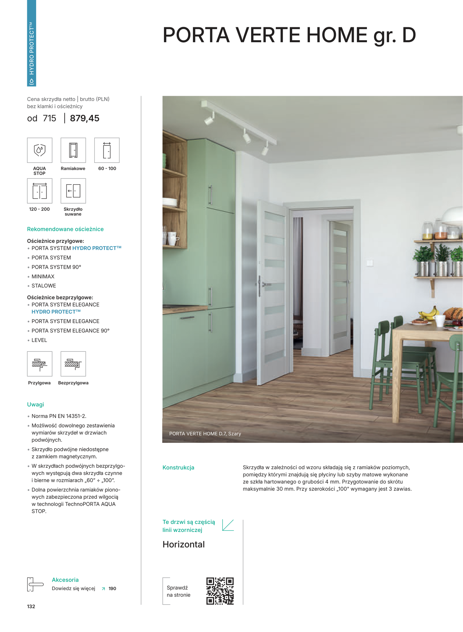 PORTA VERTE HOME gr. D