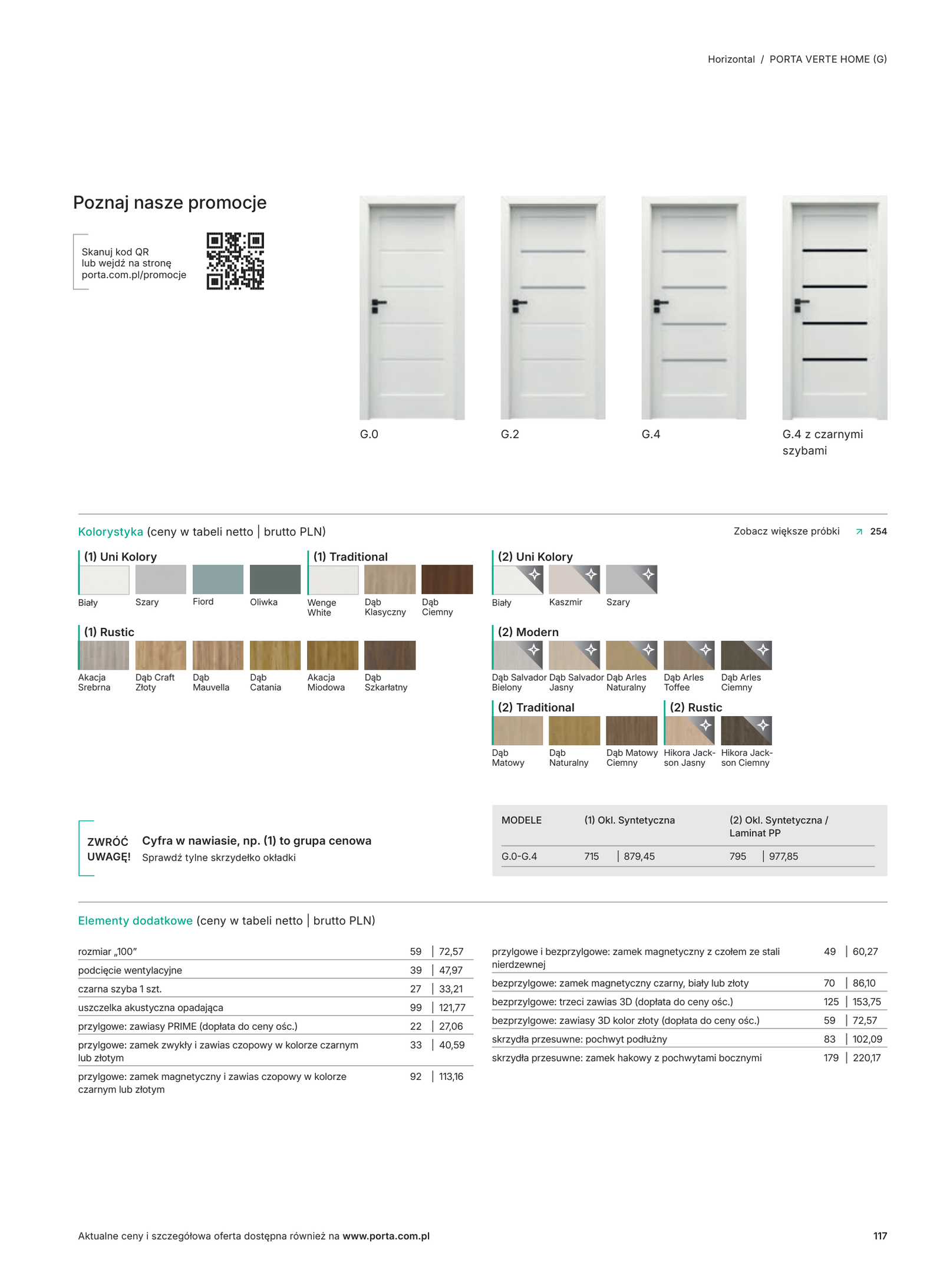 PORTA VERTE HOME gr. G