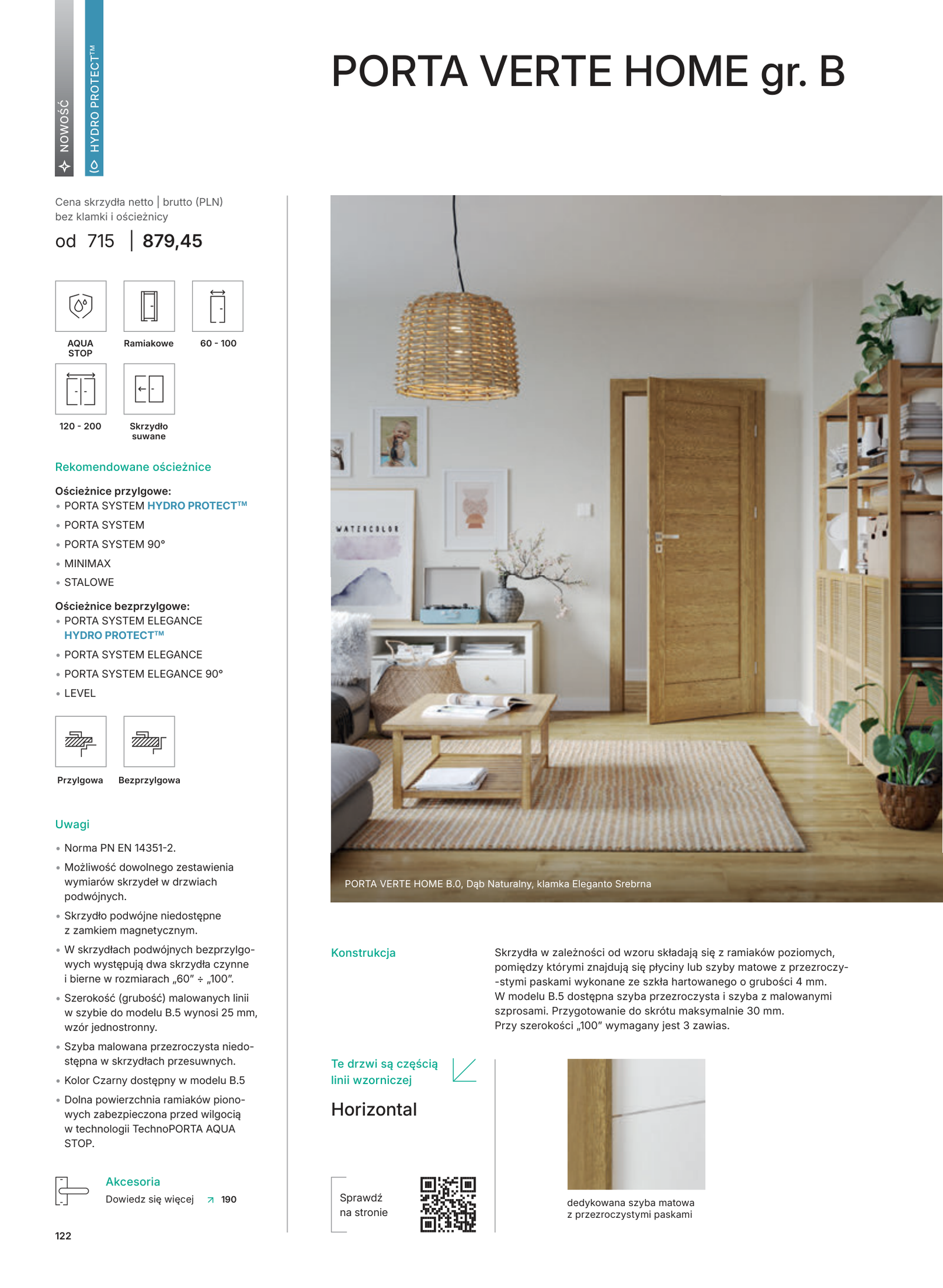 PORTA VERTE HOME gr. B