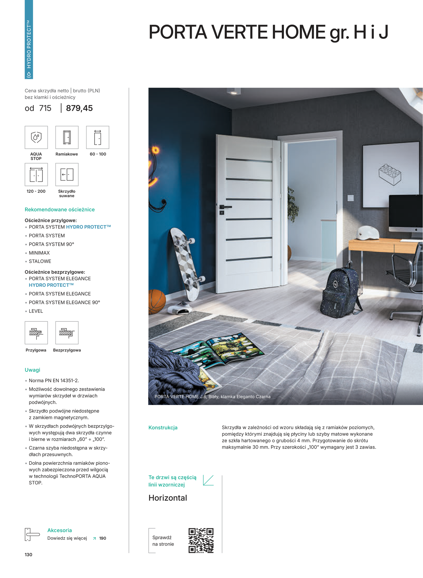 PORTA VERTE HOME gr. H i J