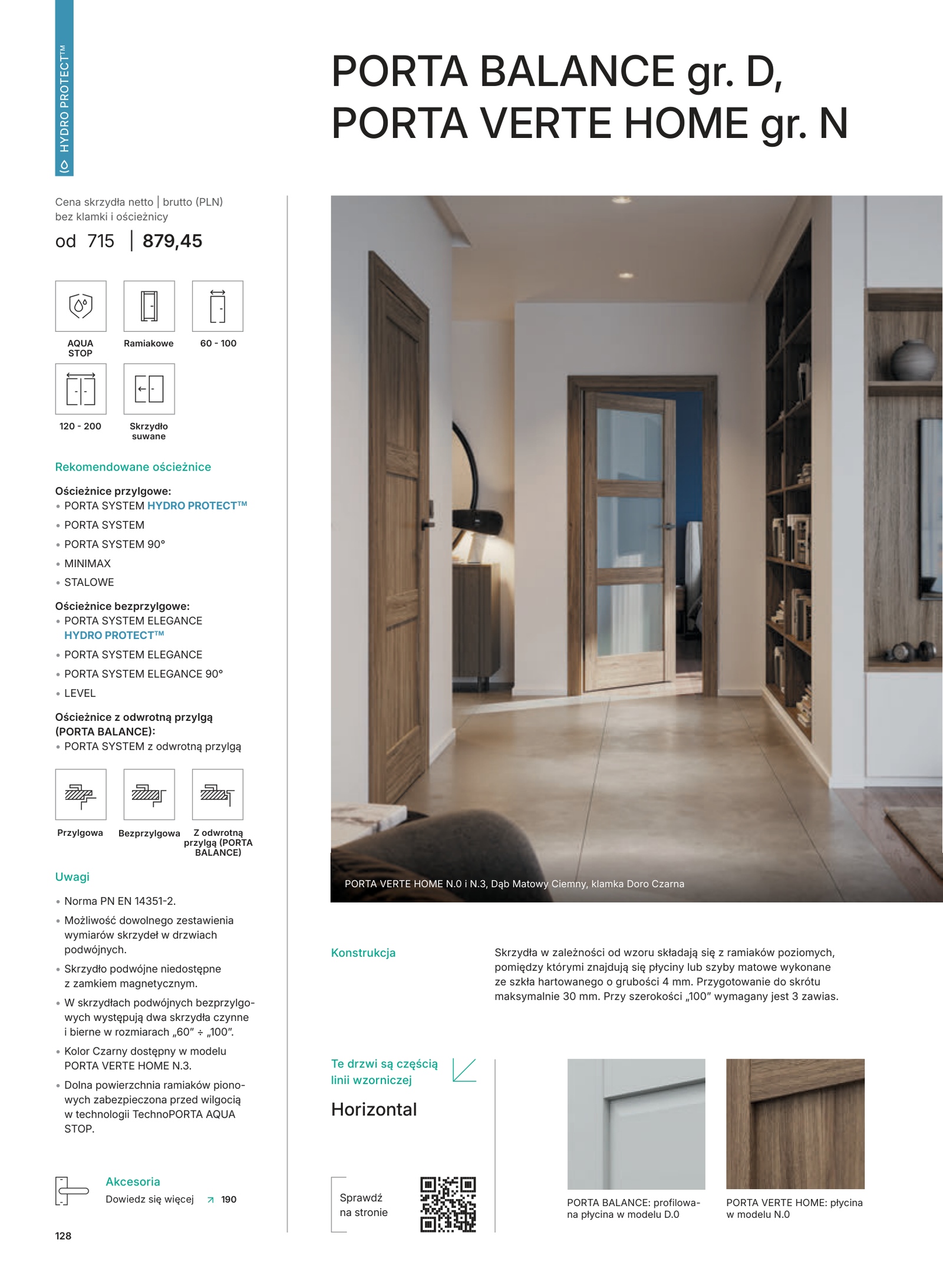 PORTA VERTE HOME gr. N