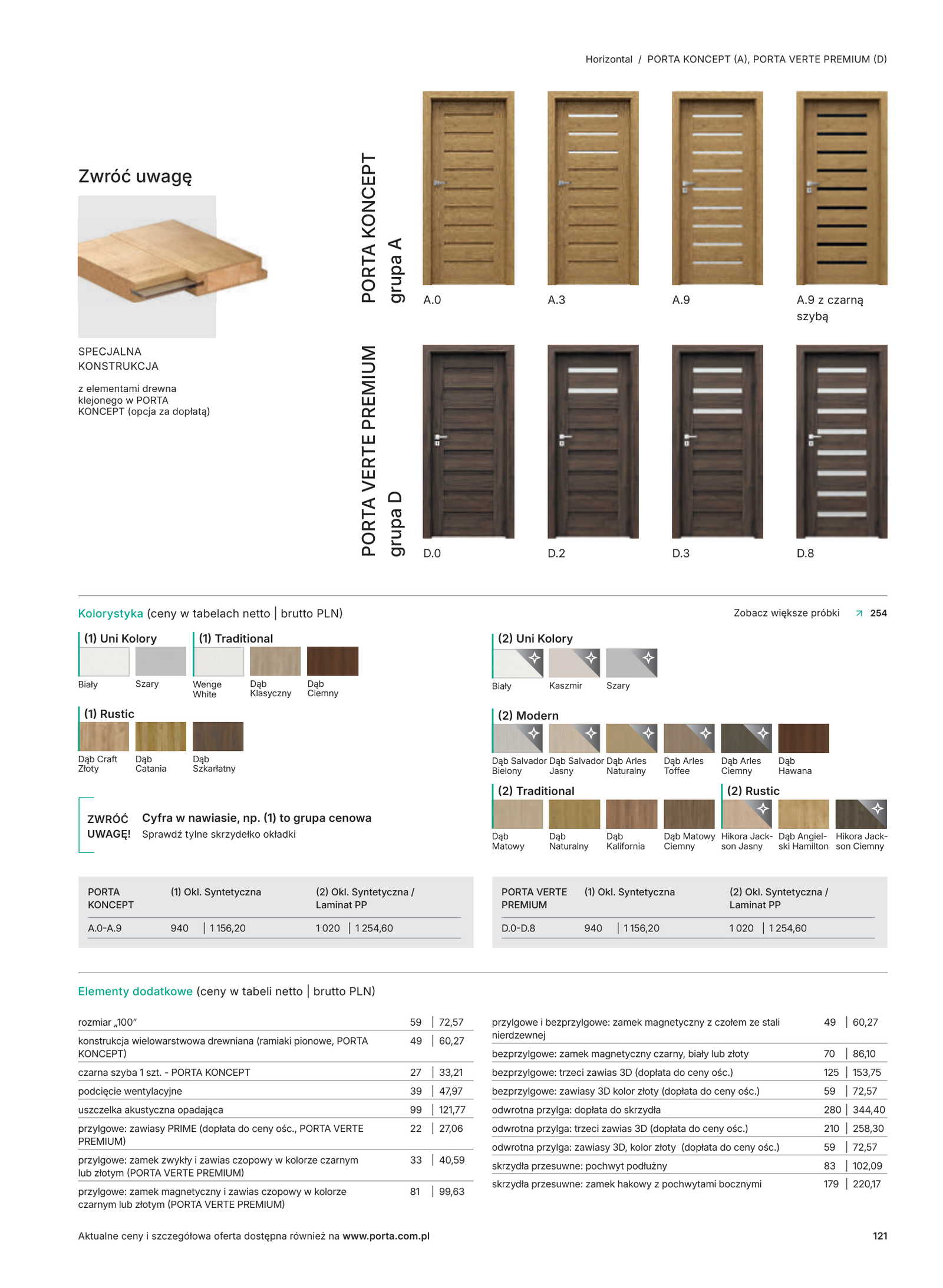 PORTA VERTE PREMIUM gr. D